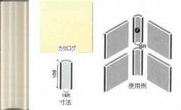 SP-222/2 半磁器タイル　36角　中竹入丸